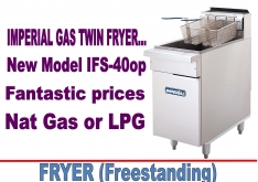 FRYER - FREESTANDING by IMPERIAL - K.F.Bartlett LtdCatering equipment, refrigeration & air-conditioning